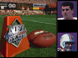NFL Quarterback Club 96 back cover for Super Famicom
